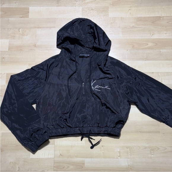 Karl Kani X Pretty Little Thing Black Jacket - Picture 2 of 7